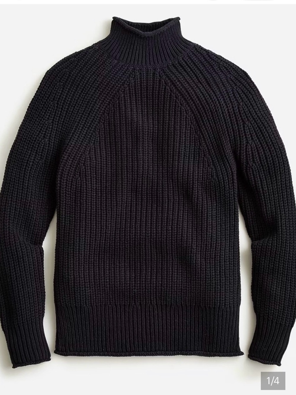 J. Crew Relaxed Cotton Rollneck Sweater S

Excellent Used - Picture 5 of 13